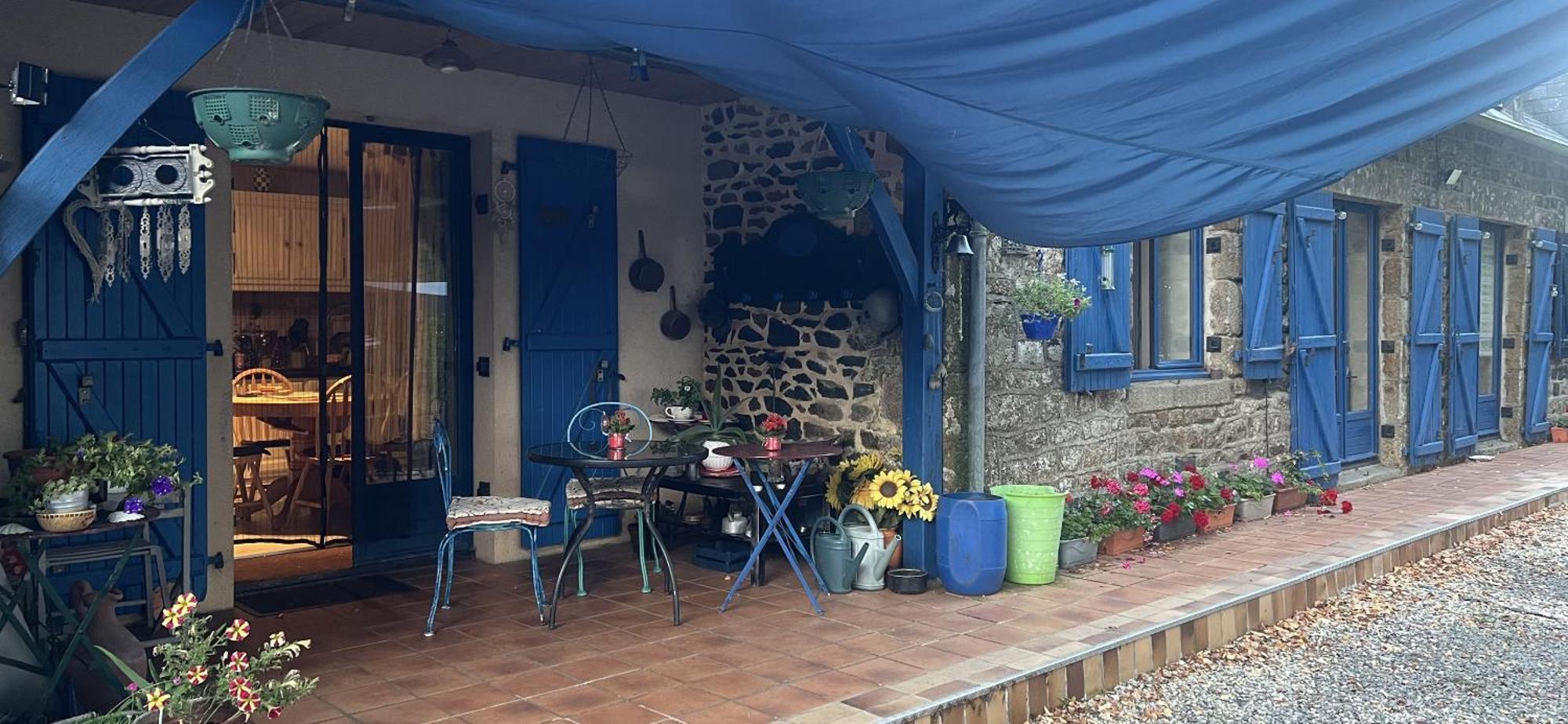 Double & Family Rooms In Tranquility In Blue Saint-Mars-sur-la-Futaie Exteriér fotografie