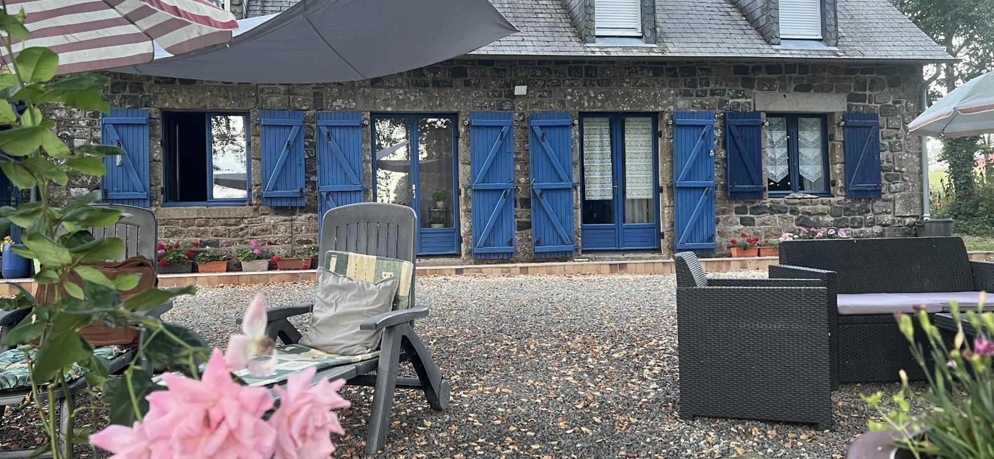 Double & Family Rooms In Tranquility In Blue Saint-Mars-sur-la-Futaie Exteriér fotografie