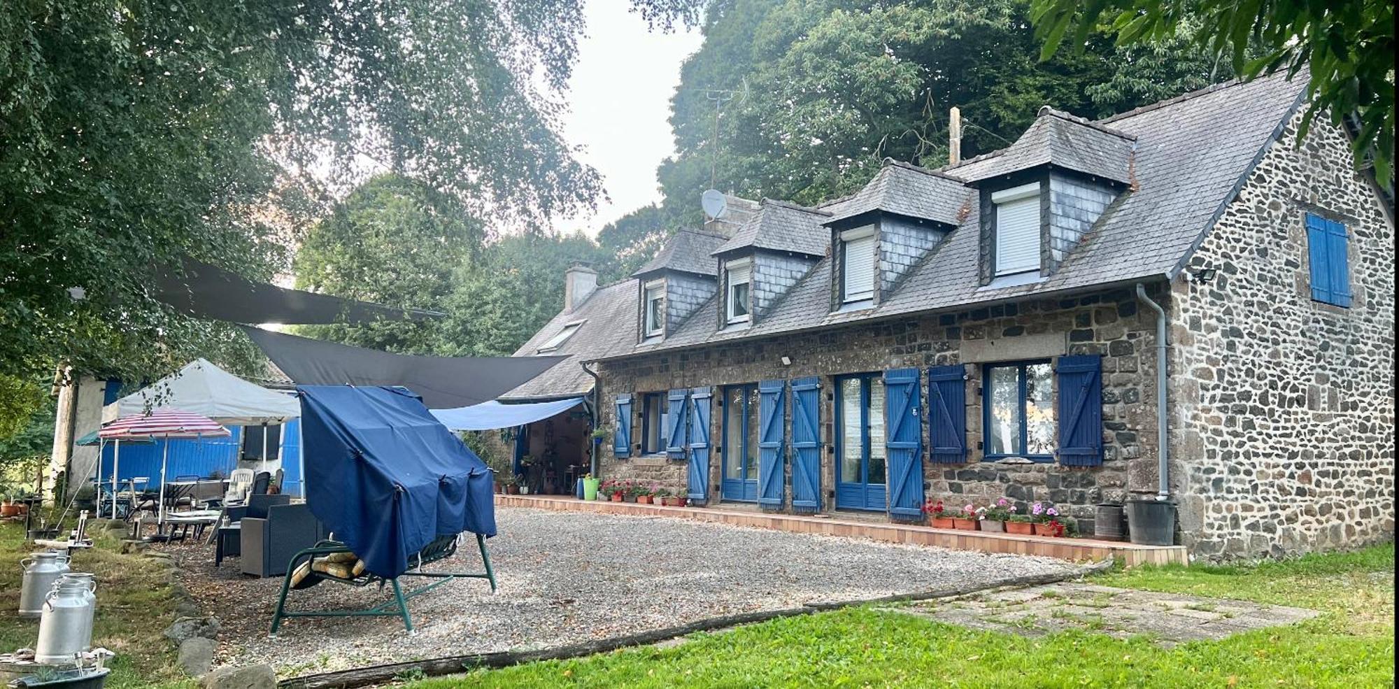 Double & Family Rooms In Tranquility In Blue Saint-Mars-sur-la-Futaie Exteriér fotografie